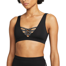 Nike Bikiniöverdelar Nike Sneakerkini Scoop Neck Bikini Top - Black/White