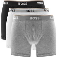 Hugo Boss Kalsonger Hugo Boss Power Boxer Briefs 3-pack - White/Grey/Black