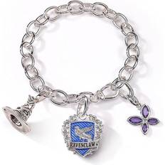 Noble Collection Armband Noble Collection Harry Potter Charm Armband Lumos Ravenclaw (silver plated)