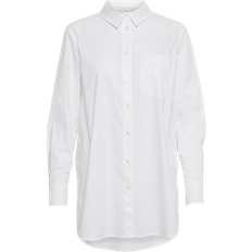 Part Two Dam Blusar Part Two Lulas Long Poplin Shirt - White