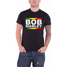 Slowmoose Bob Marley: Unisex T-Shirt/Rasta Band Block (XX-Large)