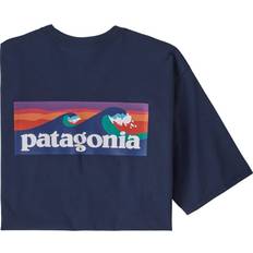 Patagonia Blåa - Herr Kläder Patagonia Boardshort Logo Pocket Responsibili T-shirt S