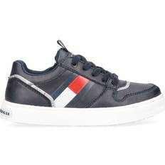 Tommy Hilfiger Essential TH Leather Sneaker W - Black