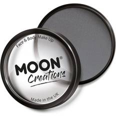 Ansiktsfärger & Kroppsfärger - Grå Smink Smiffys Moon Creations Pro Face Paint Cake Pot Dark Grey