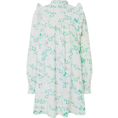 Envii Cork Dress - Green with Fox Print
