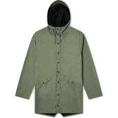 Rains Long Jacket Unisex - Evergreen