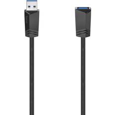 USB A-USB A - USB-kabel Kablar Hama USB A-USB A 3.0 M-F 1.5m