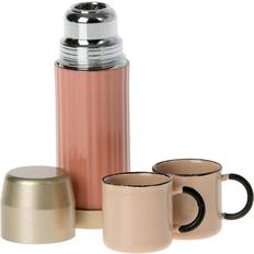 Maileg Plastleksaker Maileg Thermos & Cups Coral