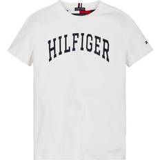Tommy Hilfiger Bebisar Överdelar Tommy Hilfiger Varsity Logo T-shirt - Ancient White (KB0KB07600)