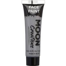 Ansiktsfärger & Kroppsfärger - Grå Smink Smiffys Moon Creations Face & Body Paint 12ml Grey