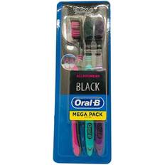 Oral-B Tandborstar Oral-B All Round Clean Black Medium 3-pack