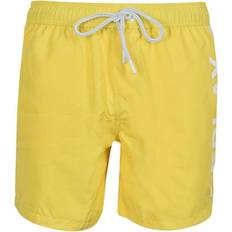 Replay Herr Badkläder Replay Mens Logo Swim Shorts Yellow
