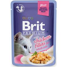 Brit Premium Cat Delicate Fillets in Jelly Chicken 85g