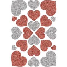 Klistermärken Herma stickers Magic glitter hjärtan (1)