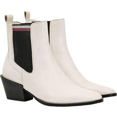 Vita Kängor & Boots Tommy Hilfiger Monochromatic Chelsea Boot Dam Boots