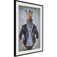 Arkiio Affisch Zebra Ewa [Poster] 20x30 Poster