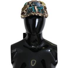 Dolce & Gabbana Hattar Dolce & Gabbana Leopard Pattern Sequin Design Men's Cap