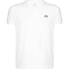Alpha Industries Svarta Överdelar Alpha Industries Back Print Logo T Shirt Camo