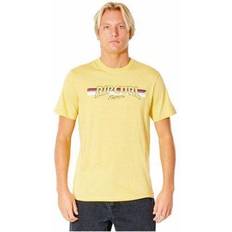 Rip Curl Gula T-shirts & Linnen Rip Curl "T-shirt med kortärm Herr Yeh Mumma (Storlek: XL)