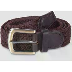 Barbour Blåa Skärp Barbour Stretch Webbing Leather Belt
