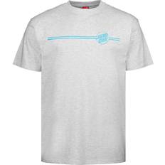 Santa Cruz Herr - Svarta Kläder Santa Cruz Opus Dot Stripe T-Shirt white/sepia