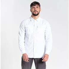 Polyamid - Unisex Skjortor Craghoppers Nosilife Adventure LS shirt Valkoinen