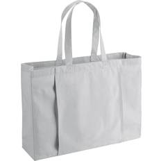 Westford Mill EarthAware Organic Yoga Tote Bag (One Size) (Light Grey)