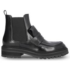 Schutz Kängor & Boots Schutz Women's Ariella Clear Strap High-Heel Slide Sandals Black/Transparent