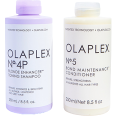 Olaplex Gåvoboxar & Set Olaplex Bond Maintenance No.4 Toning Shampoo & No. 5 Conditioner Duo 2x250ml