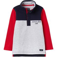 Joules Överdelar Joules Sweatshirt 1/2 Zip, doubleface Marin/Svart