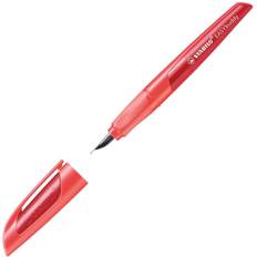 Stabilo EASYbuddy En reservoarpenna, högerhänt, korall/röd Spetsbredd: A, lär-att-skriva penna med mjukt greppzon 1 st (5032/5-41)