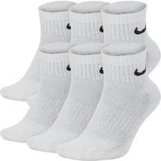 Nike Everyday Cushioned Ankle Sock 6-pack - White/Black
