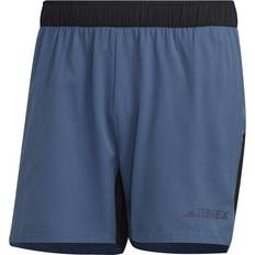 Adidas Unisex Shorts adidas Terrex Trail Running Shorts Wonder Steel 18cm