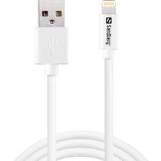 Sandberg USB-kabel Kablar Sandberg Saver MFI USB A-Lightning 1m