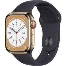 Apple watch series 9 stainless steel Apple Watch Series 8 Cellular 45mm Stainless Steel Case with Sport Band