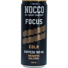 Nocco Energidrycker Sport- & Energidrycker Nocco Focus Cola 330ml 1 st