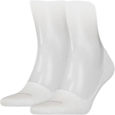 Calvin Klein Herr Strumpor Calvin Klein Foot Invisible Socks Pack Mens - White