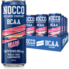 Nocco BCAA Miami Strawberry 330ml 24 st