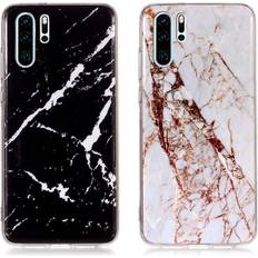 Bjornberry Mobilfodral Bjornberry Marble Cover for Huawei P30 Pro