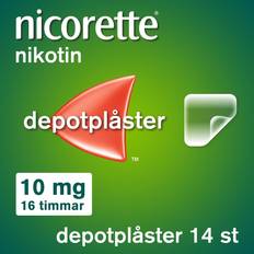 Nikotinplåster Receptfria läkemedel Nicorette Novum 10mg 14 st Plåster