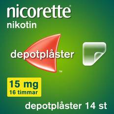 Nikotinplåster Receptfria läkemedel Nicorette Novum 15mg 14 st Plåster