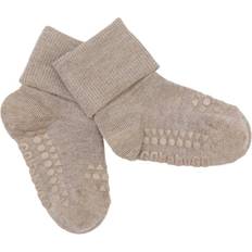 Bruna Underkläder Go Baby Go Bamboo Non-Slip Socks - Sand