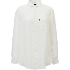 Lexington Skjortor Lexington Isa Linen Shirt - White
