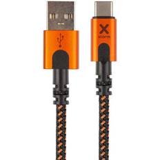 Orange - USB-kabel Kablar Xtorm USB A - USB C M-M 1.5m