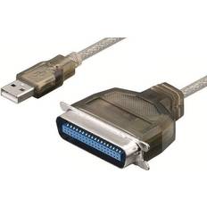 Bruna - USB-kabel Kablar Goobay USB A-Parallel Convertor 1.5m