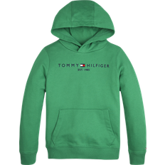 Tommy Hilfiger Boy's Essential Dual Gender Terry Hoody - Green Malachite (KS0KS00205-l30)