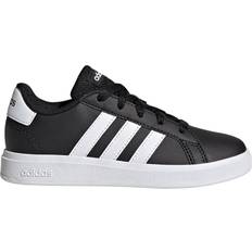 Adidas Sneakers Barnskor adidas Kid's Grand Court Lifestyle Tennis - Core Black/Cloud White/Core Black