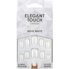 Elegant Touch Core Polish Quite White False Nails 24-pack