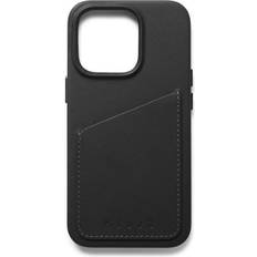 Mujjo Läder / Syntet Mobilfodral Mujjo Full Leather Wallet Case for iPhone 14 Pro