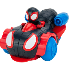 Marvel - Superhjältar Bilar Disney Spidey Miles Morales Quick Shot 2-in-1 Vehicle